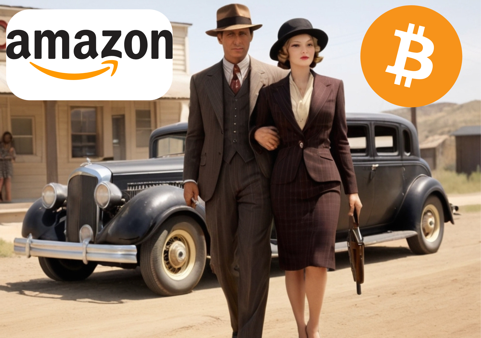 Film, Amazon, Bitcoin, Bonnie i Clyde