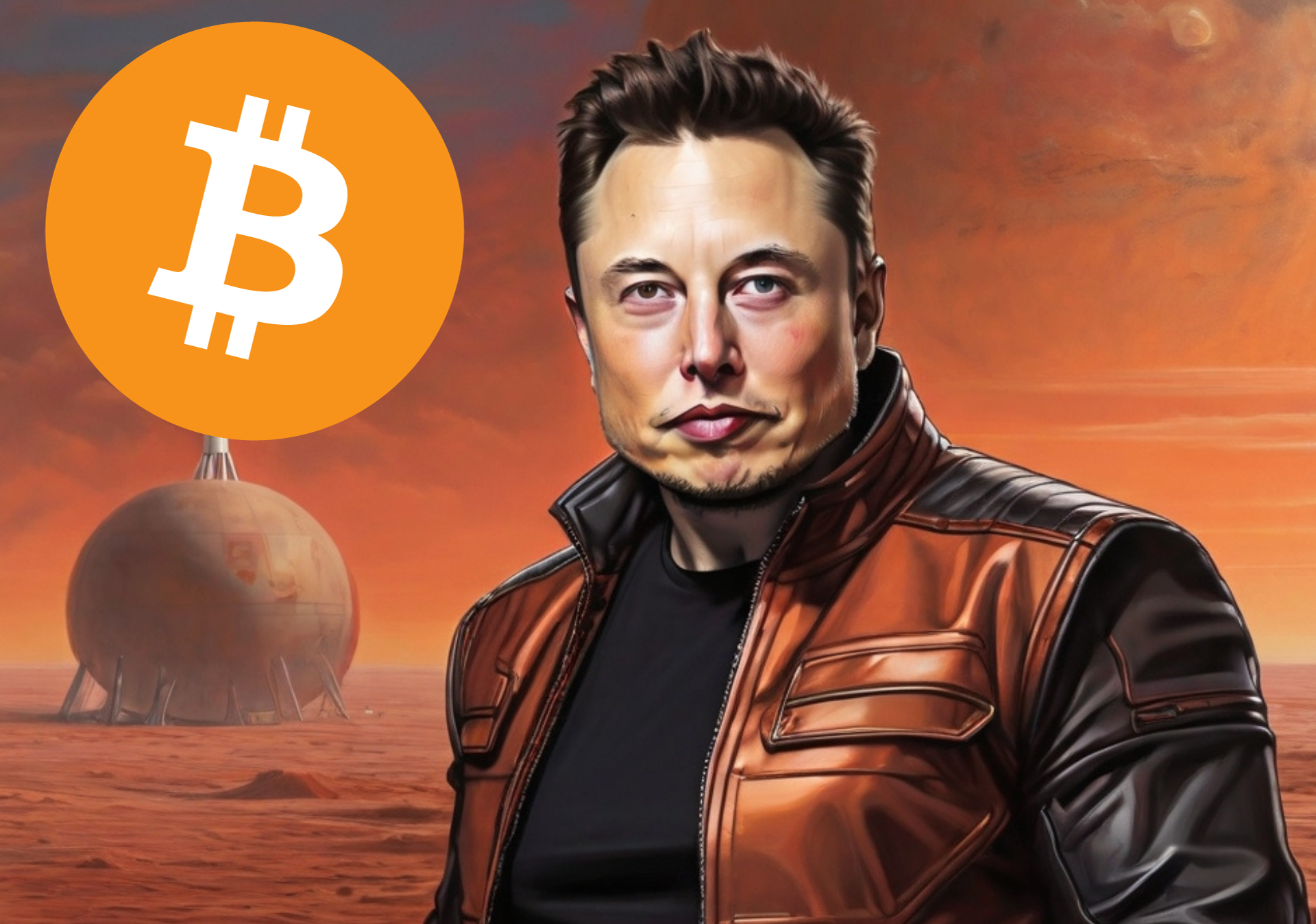 Bitcoin, Elon Musk, Mars