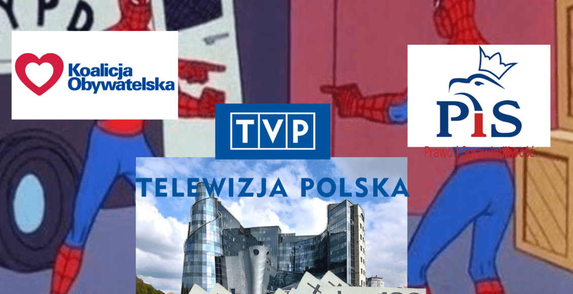 TVP, PiS, KO, banknoty