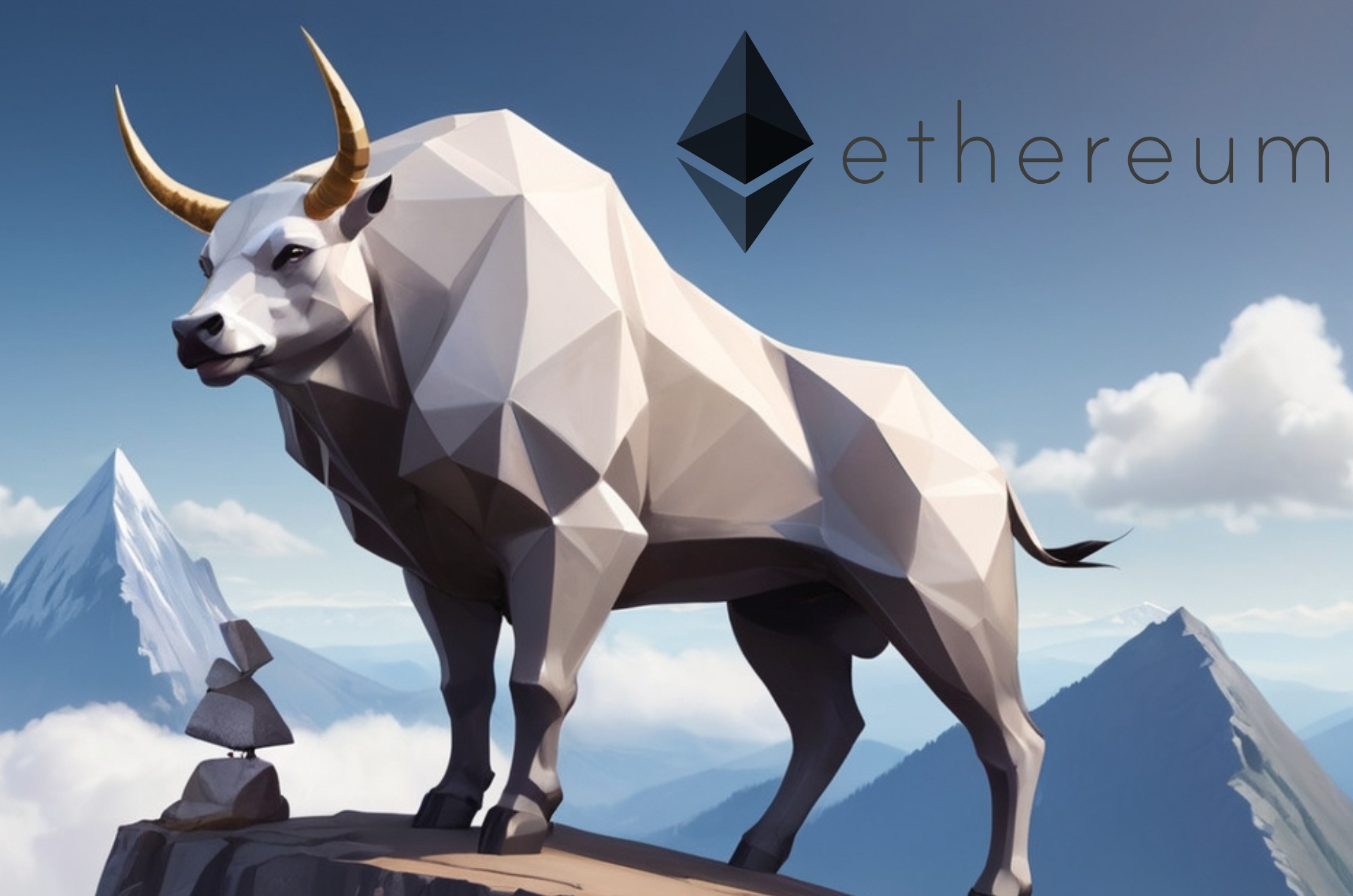 Ethereum, byk w górach