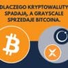Grafika pomarańczowo-granatowa przedstawiająca logo Bitcoina oraz Bitcoin Minetrix