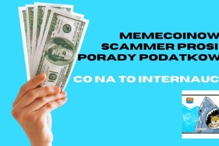 Memecoinowy scammer prosi o porady podatkowe. Co na to internauci?