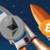 Ethereum i Bitcoin, rakiety w kosmosie