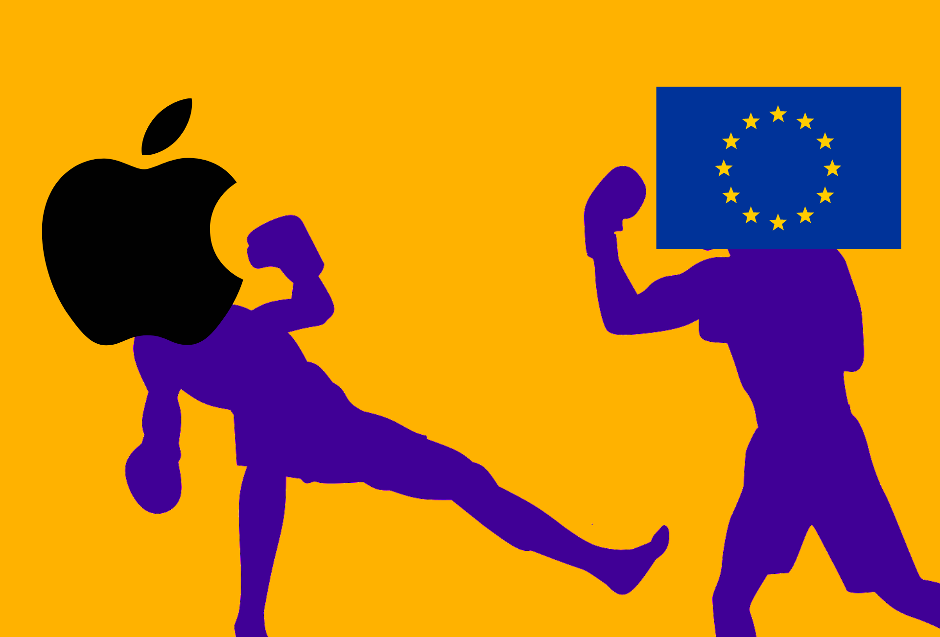 Apple, UE, bokserzy