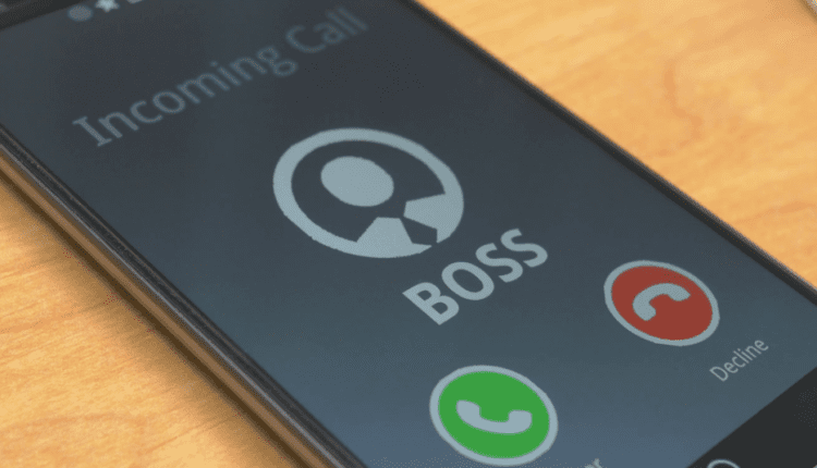 prawo do nieodebrania telefonu od szefa