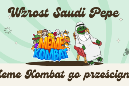Saudyjski Pepe rośnie o 44%, a Meme Kombat zarabia 8 milionów dolarów w przedsprzedaży