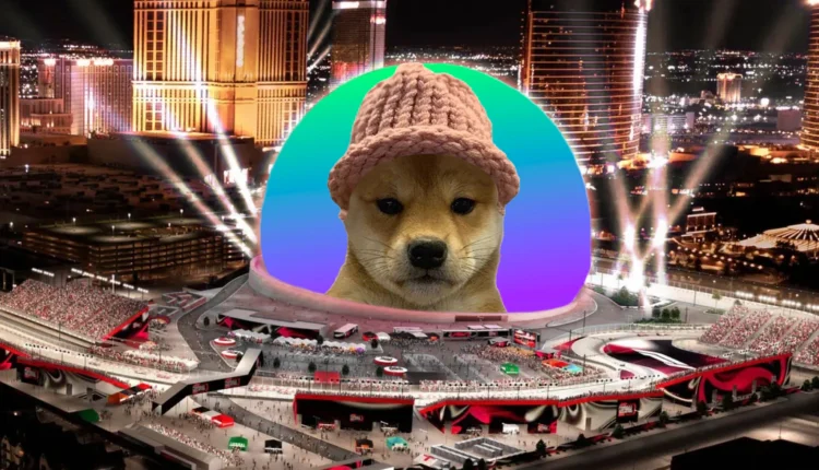 „Piesek w kapeluszu” będzie reklamowany na gigantycznej kuli w Las Vegas. Wycena kryptowaluty jest aktualnie większa niż samego obiektu