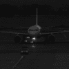 Boeing – plane in the dark