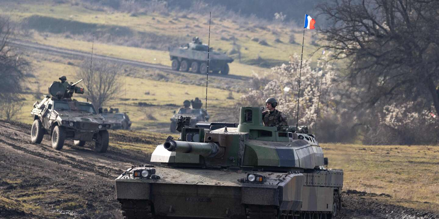 Czołg podstawowy Leclerc – Armée de Terre – francuskie wojska na ćwiczeniach