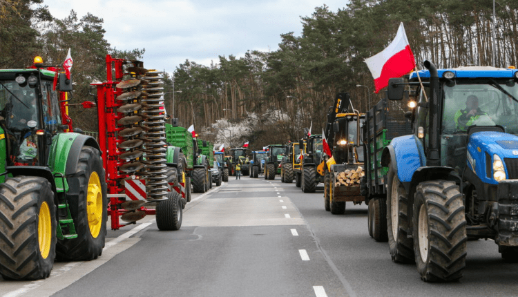 protest rolników