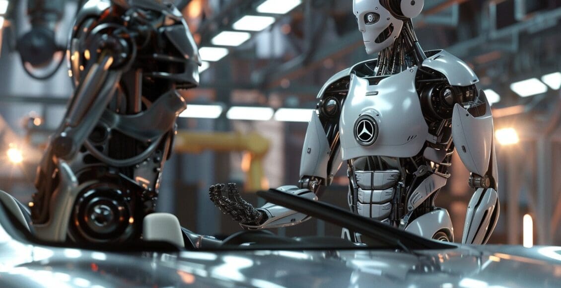 mercedes robot