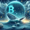 Wieloryb na morzu Bitcoina wynurza się na powierzchnię