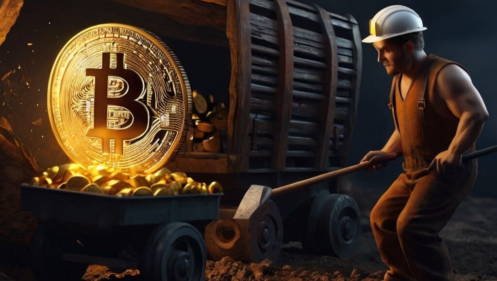 kopanie kryptowalut, Bitcoin, górnik