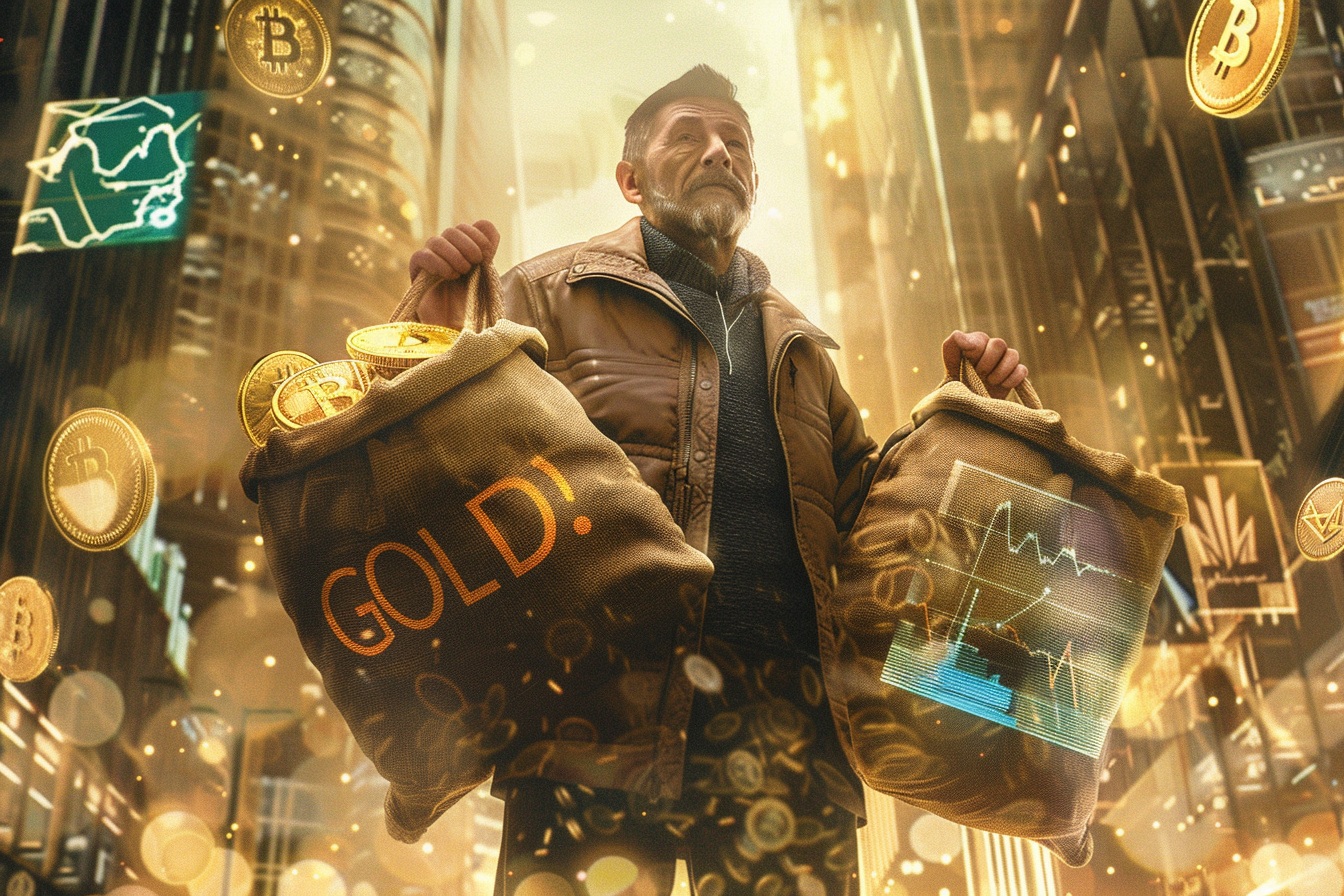 bitcoin złoto