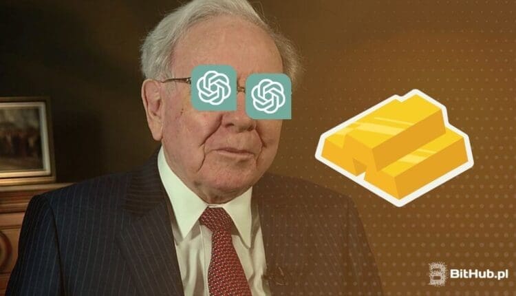 ChatGPT-4 z mózgiem Warrena Buffetta ocenia perspektywy rynku złota i srebra. Czy zainwestowałby teraz?