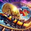 Bitcoin na karuzeli-rollercoasterze