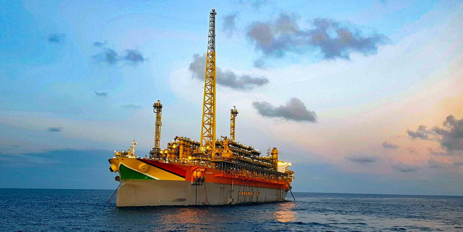 Exxon Mobil in Guyana – oil extraction vessel