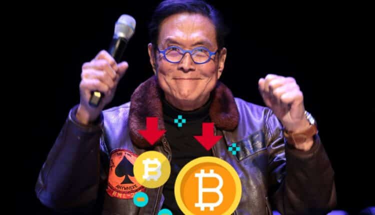 Bitcoin krwawi, a Robert Kiyosaki delikatnie uśmiechnięty. O co mu chodzi?