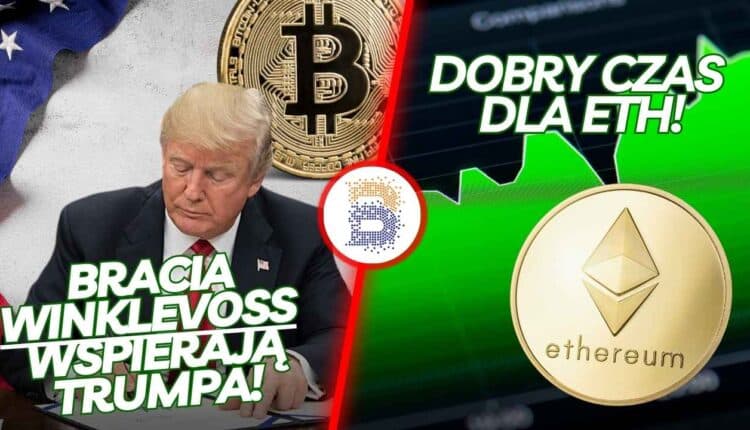 Miniatura z filmu newsowego o Donaldzie Trumpie oraz Ethereum vs SEC