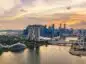 Singapur – widok na port