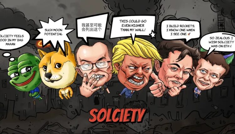 Moneta memowa PolitiFi „Solciety” pobije rekordy wraz z ogłoszeniem ICO SOL 