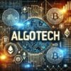 Grafika AI promująca projekt Algotech.