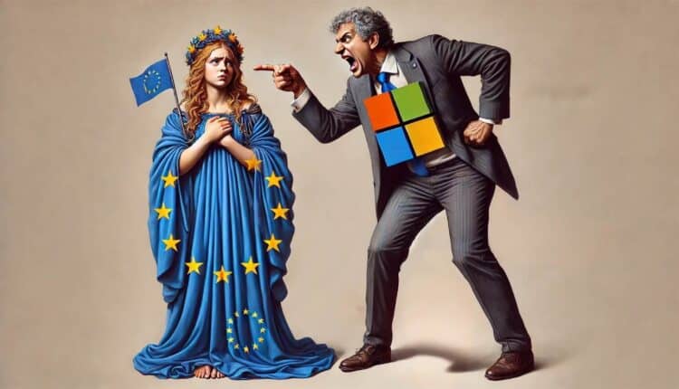 Microsoft znalazł kozła ofiarnego wielkiej awarii. „Wszystko wina Unii Europejskiej!”