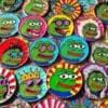 Sterta monet z wizerunkiem Pepe.