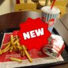 zestaw zakupiony w fastfoodzie wendy's