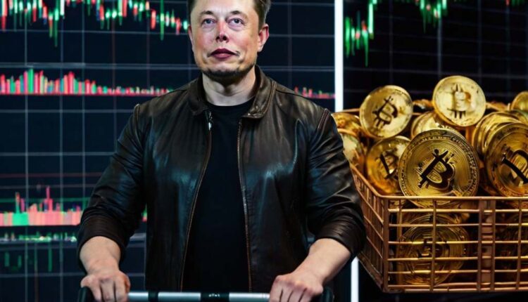 Elon Musk kupił Bitcoiny na ostatnich spadkach?