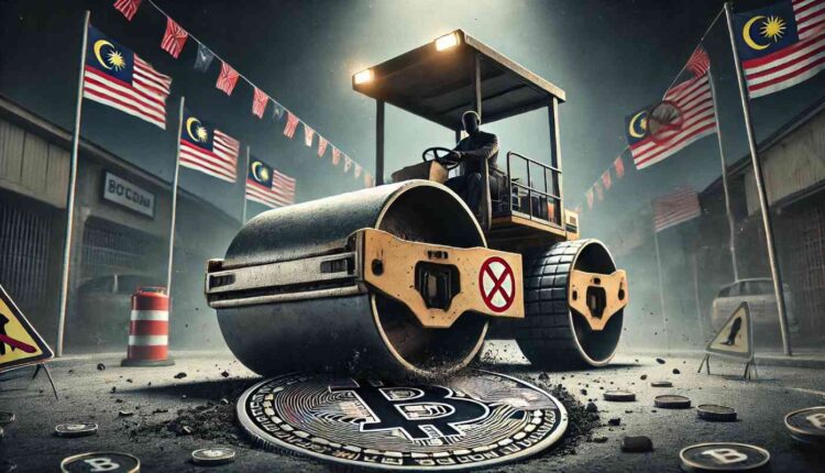 Tam się nie patyczkują! Za kopanie krypto… rozjeżdżają walcem drogowym (VIDEO)
