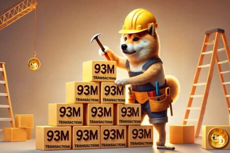 Dogecoin (DOGE) osiąga 93 miliony transakcji: Wpływ na blockchain i trendy cenowe