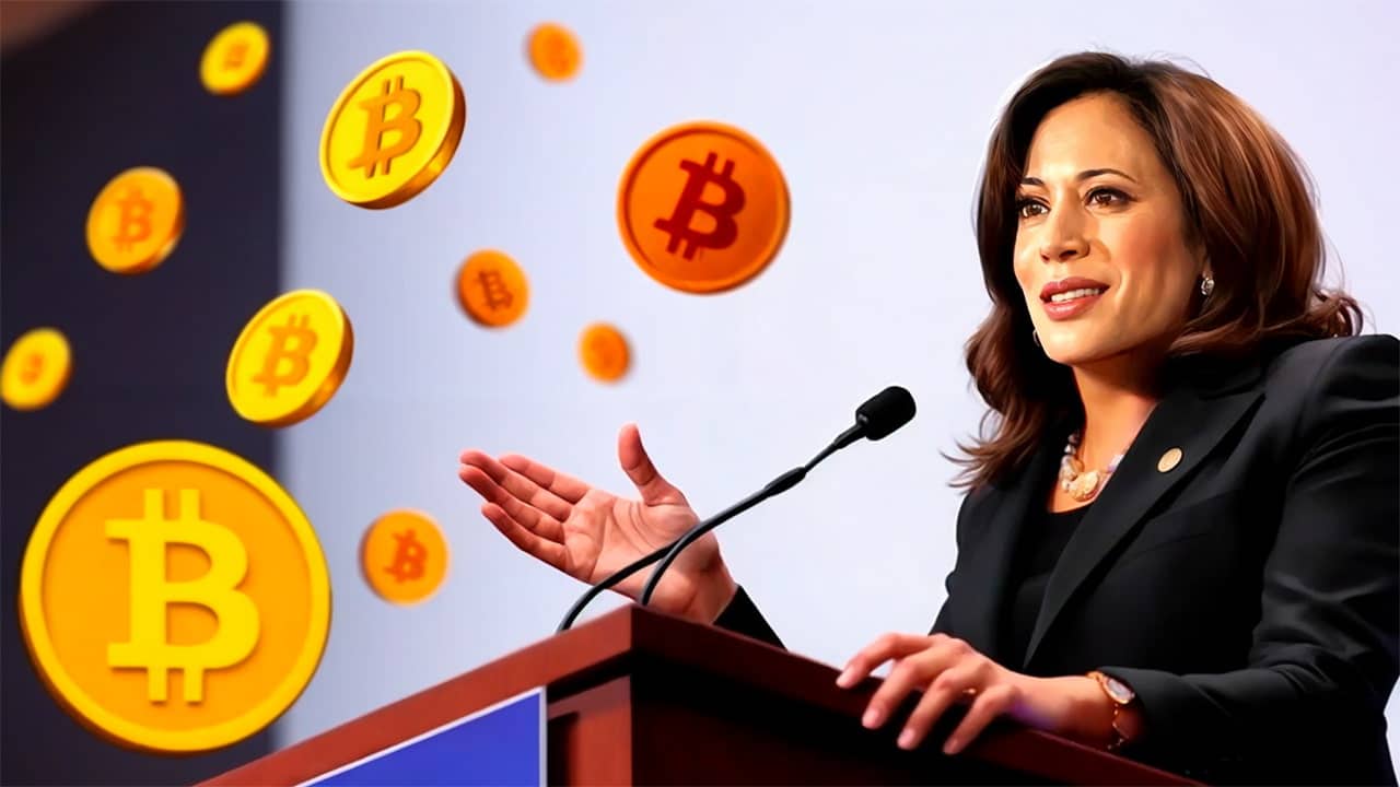 Kamala Harris omawia kryptowaluty podczas wydarzenia zbiórki pieniędzy