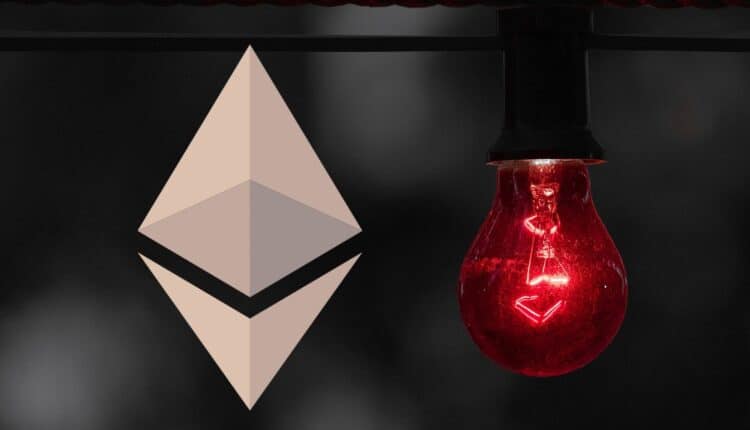Ethereum odnotowuje 43% spadek ważnego wskaźnika. Niepokojących sygnałów jest więcej
