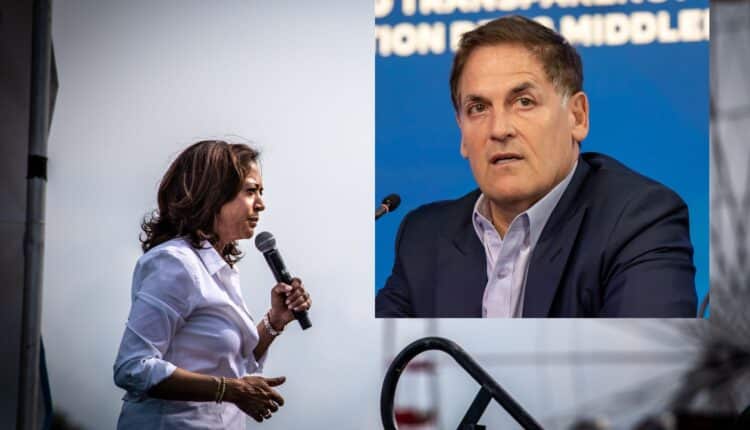 Mark Cuban i Kamala Harris.
