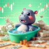 memecoin MOODENG oparty na blockchainie solana
