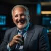 Rozbawiony Peter Schiff.