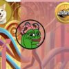 Grafika promująca projekt Pepe Unchained (PEPU).