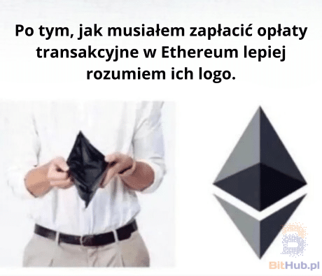 Po tym jak musiałem zapłacić opłaty transakcyjne w Ethereum