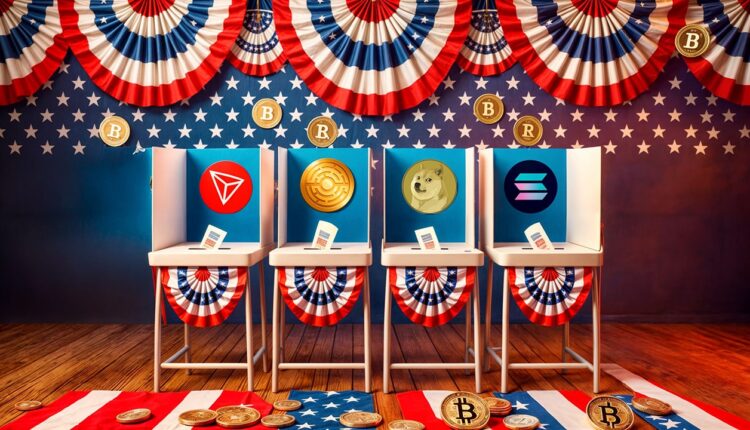 Wybory w USA już za 6 dni: Najlepsze monety do obserwowania podczas boomu na Bitcoina