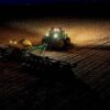 Traktor w mroku – rolnictwo