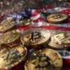 krypto monety na fladze usa