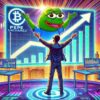Trader reaguje entuzjazmem na wykres Pepe.