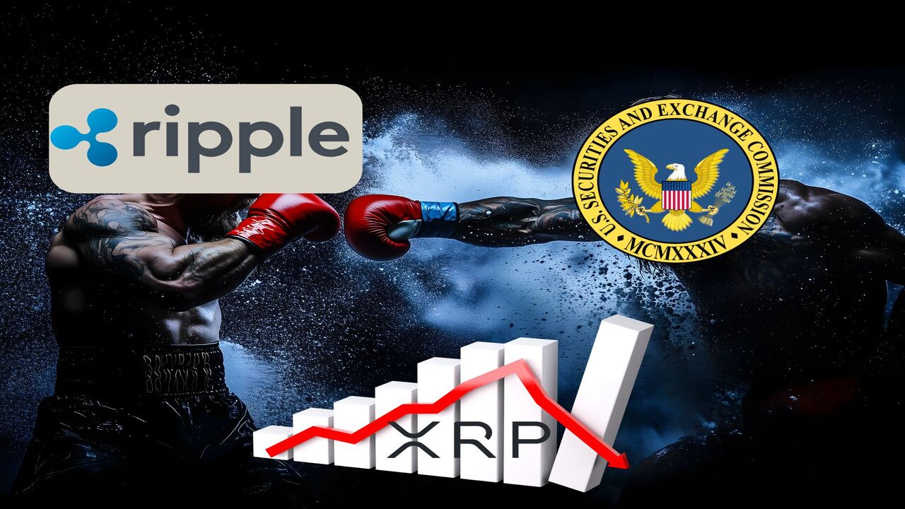 Ripple (XRP) otrzymuje cios od SEC. Spadek XRP.