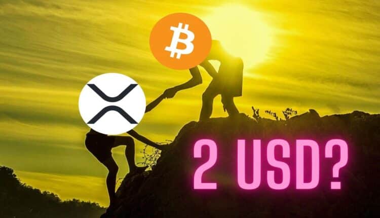 Ripple (XRP) może kosztować nawet 2 dolary, jeśli Bitcoin osiągnie ten poziom? Jak blisko jesteśmy?
