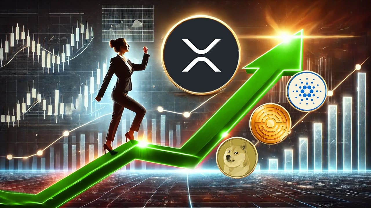 XRP osiąga 1 USDT: czy DOGE, MTAUR lub ADA podążą za nimi?