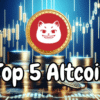 Catzilla na czele TOP 5 obiecujących altcoinów.