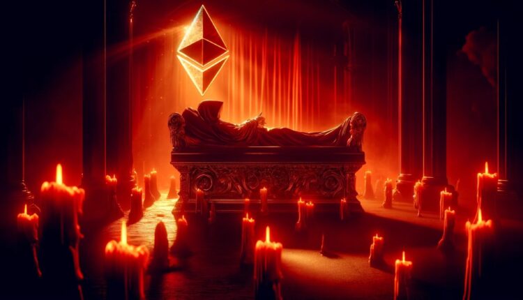 Dramatyczna prognoza dotycząca Ethereum. „Umiera powolną śmiercią”