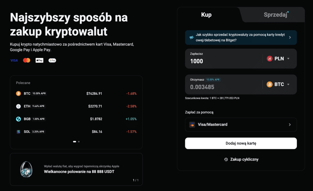 zaku[ bitcoina na bitget