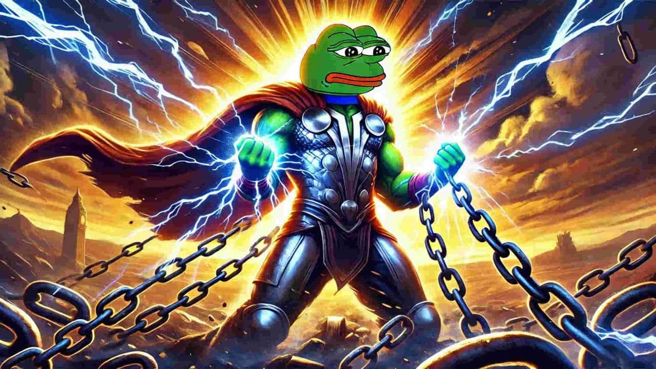 Pepe Unchained zrywa kajdany.